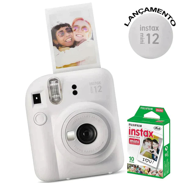 Câmera Polaroide Instax mini 12 + Brinde 50 filmes de foto