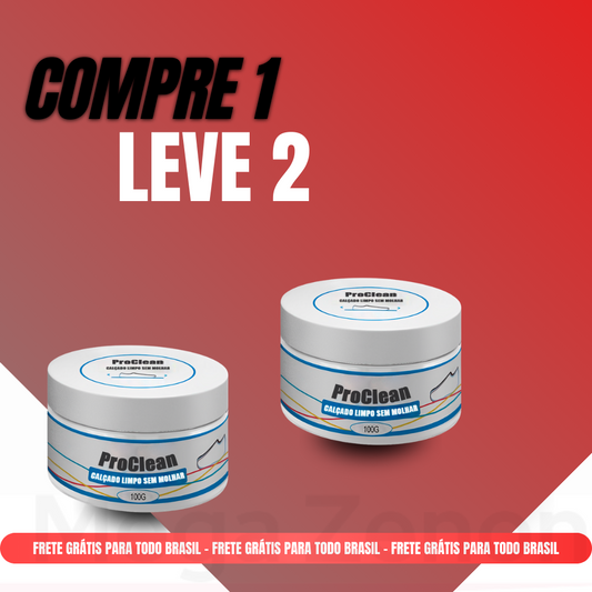 (Compre 1 Leve 2) Limpa Tenis ProClean®